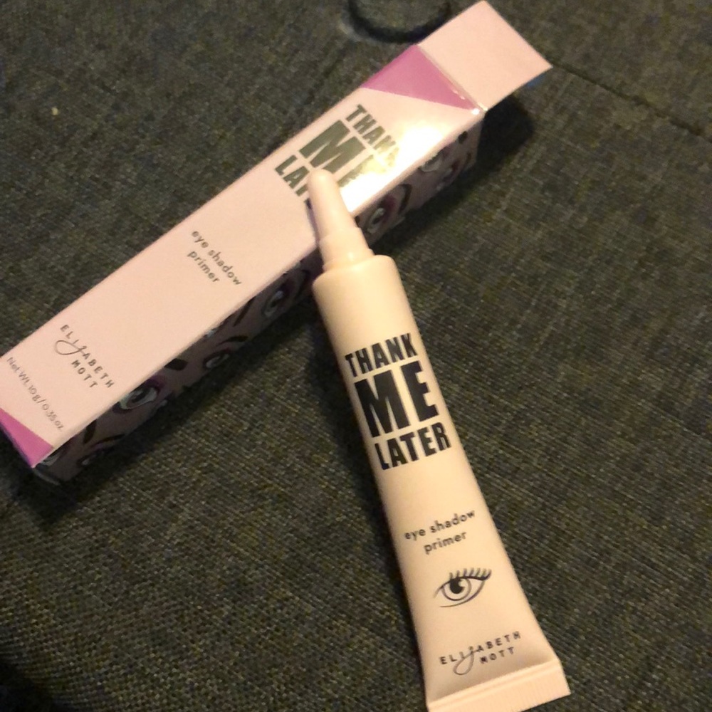 Thank me later, eyeshadow primer